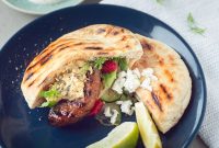 Greek-Style Burgers with Feta and Tzatziki Recipe