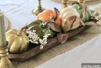 Elegant Fall Dough Bowl Centerpiece Ideas for Rustic Homes