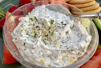 Creamy Herb & Garlic Dip Recipe for Parties and Snacks
