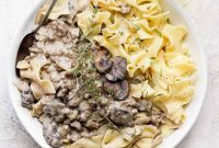 Classic Ground Beef Stroganoff Recipe — Quick Comfort Dinner