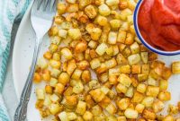 Crispy Air Fryer Frozen Hash Browns in Minutes