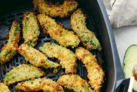 Crispy Air Fryer Avocado Fries with Zesty Dipping Sauce