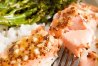 Maple Mustard Baked Salmon Recipe for Tender Glazed Fillets