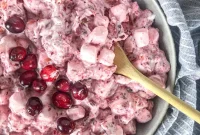 Creamy Cranberry Fluff Salad Recipe for Holidays