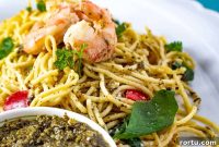 Creamy Pesto Shrimp Pasta Recipe for Quick Weeknight Dinners