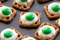 St. Patrick’s Green Eggs and Ham Pretzels Recipe