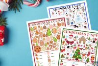 Free Printable Christmas I Spy Games for Kids