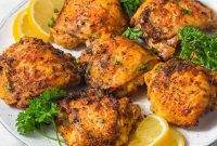 Crispy Juicy Air Fryer Chicken Thighs Recipe