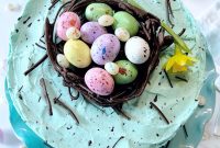 Speckled Easter Cake Recipe: Festive Marbled Holiday Cake