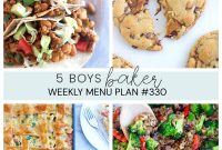 Weekly Meal Plan: Week 330 Menu and Grocery Guide