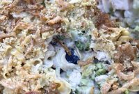 Cheesy Chicken and Broccoli Noodle Casserole Recipe