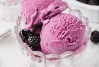 Black Raspberry Ice Cream Recipe: Creamy Homemade Dessert