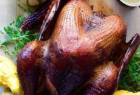 Smoked Thanksgiving Turkey with Morita Chile Gravy Recipe
