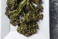 Crispy Roasted Broccolini with Garlic and Lemon