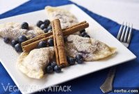 Blueberry Yogurt Pierogi Recipe — Soft Sweet Fruit Dumplings