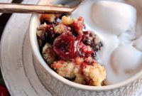 Paleo Cherry Crisp Recipe: Gluten-Free Cherry Dessert