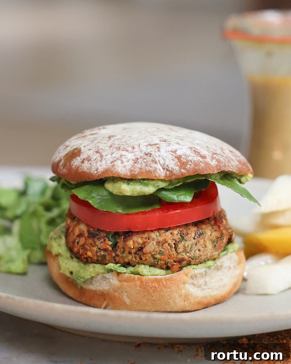 Spicy Black Bean Burgers