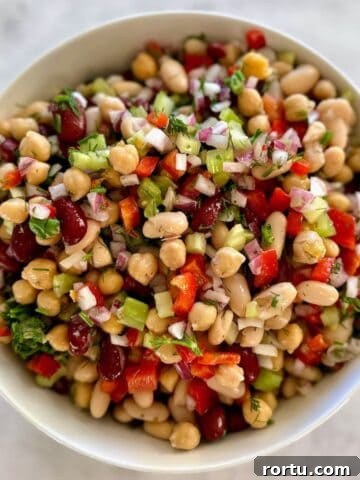 easy bean salad recipe