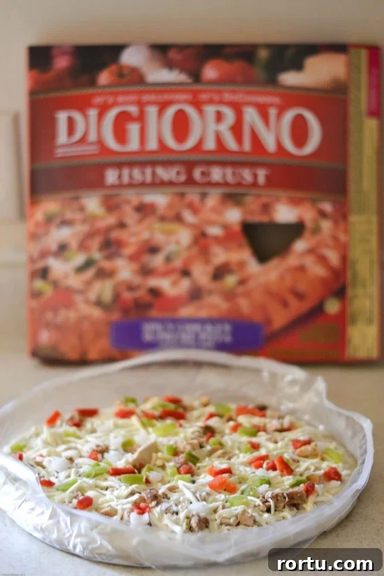 Easy Game Day Pizza, DiGiorno Pizza, DiGiorno for Game Day