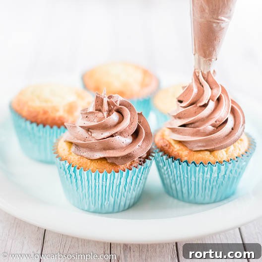 The Ultimate Keto Chocolate Buttercream Frosting | Low-Carb, So Simple