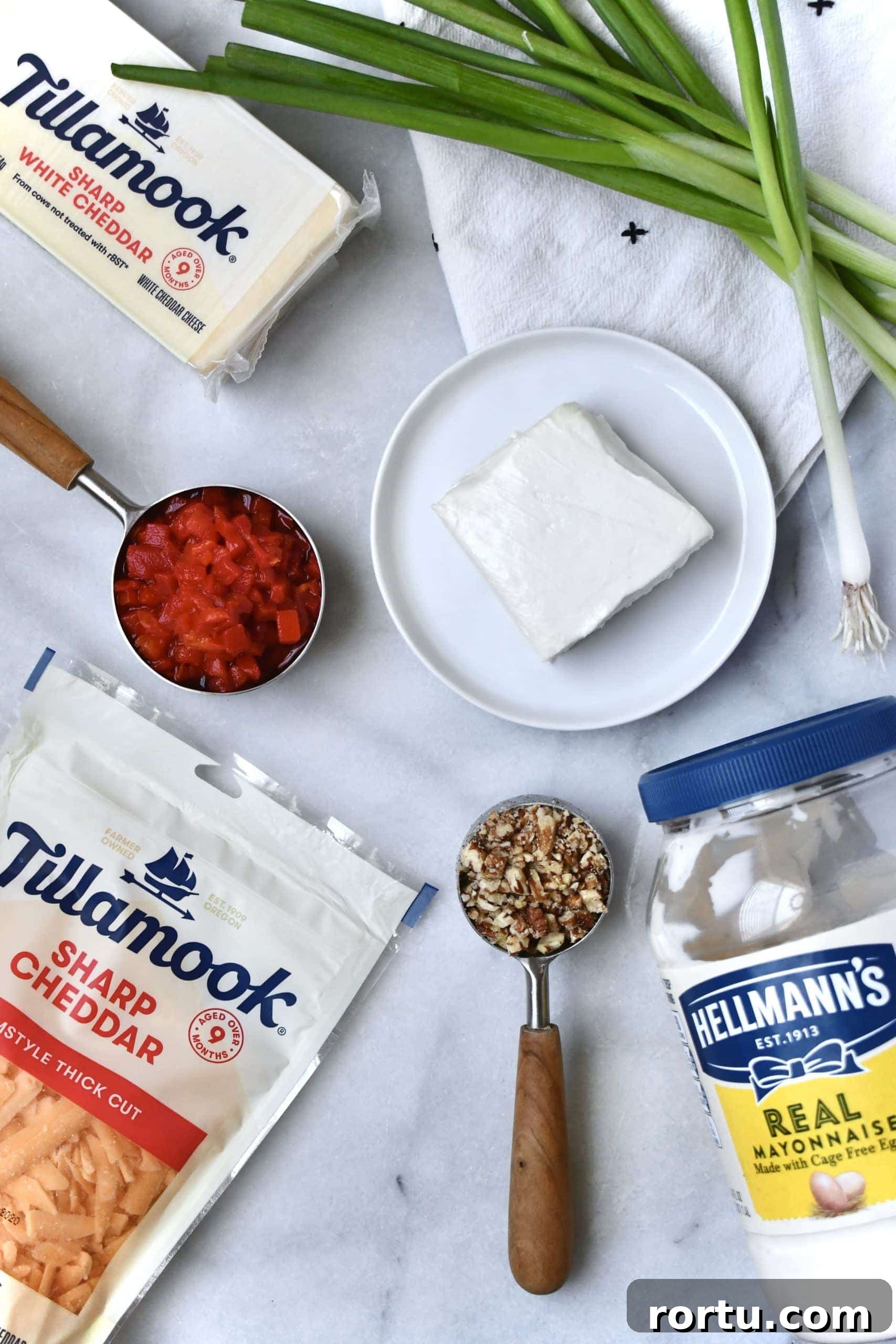 1919 Pimento Cheese Recipe: Classic Southern Pimento Cheese Spread 4 Ingredients needed to make Joanna Gaines recipe for 1919 Pimento Cheese from the Magnolia Table Cookbook Vol. 1, prepared by KendellKreations