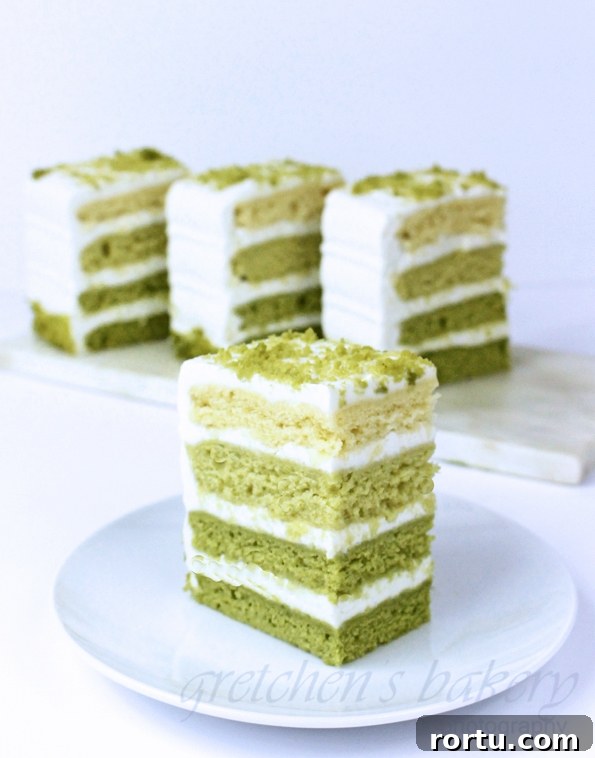 Matcha Cake Recipe ~ Vegan Green Tea Cake