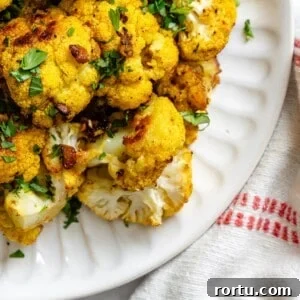 Curry Roasted Cauliflower 1200 x 1200