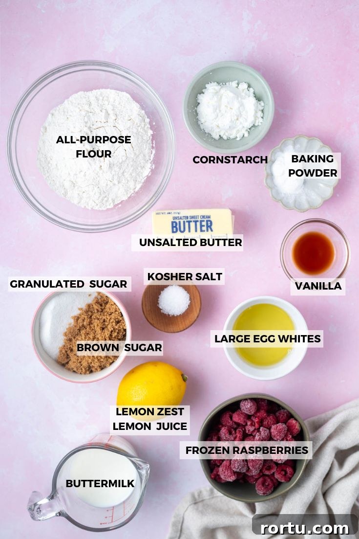 Lemon Raspberry Cupcakes Made from Scratch: Bright Summer Recipe 3 ingredients for lemon raspberry cupcakes