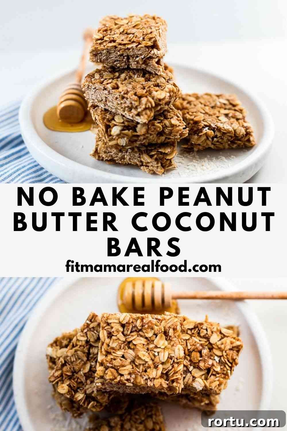No-Bake Peanut Butter Coconut Oat Bars for Quick Snacks 12 No Bake Peanut Butter Coconut Bars