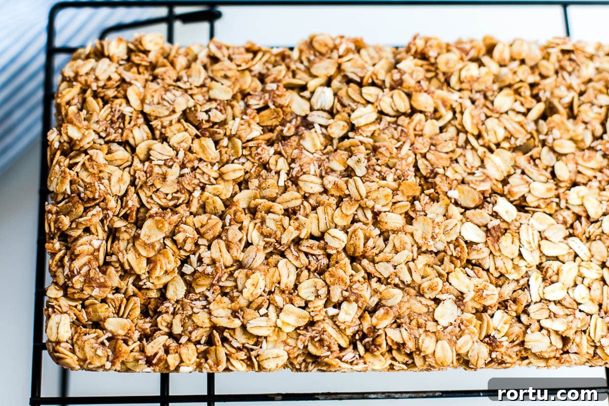 No-Bake Peanut Butter Coconut Oat Bars for Quick Snacks 6 How to make peanut butter coconut oatmeal bars