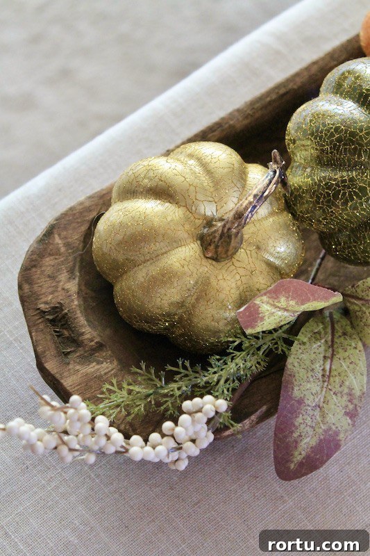 pumpkin fall dough bowl ideas centerpiece