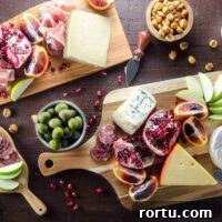 a beautiful meat and cheese platter (charcuterie board)