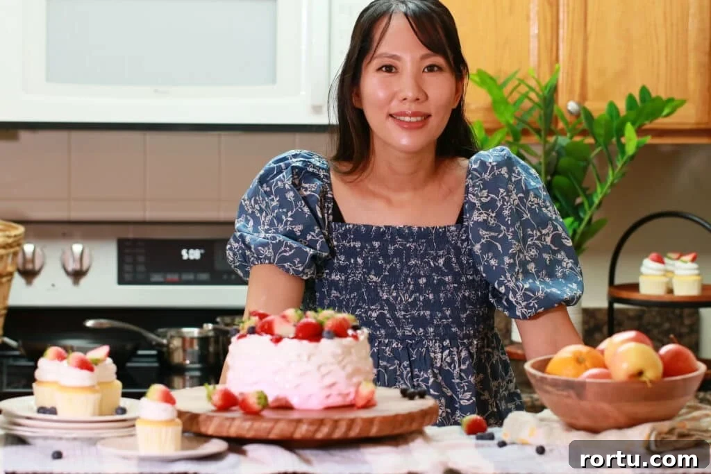 Aya Caliva, the pastry chef and owner of the website, Pastry Living