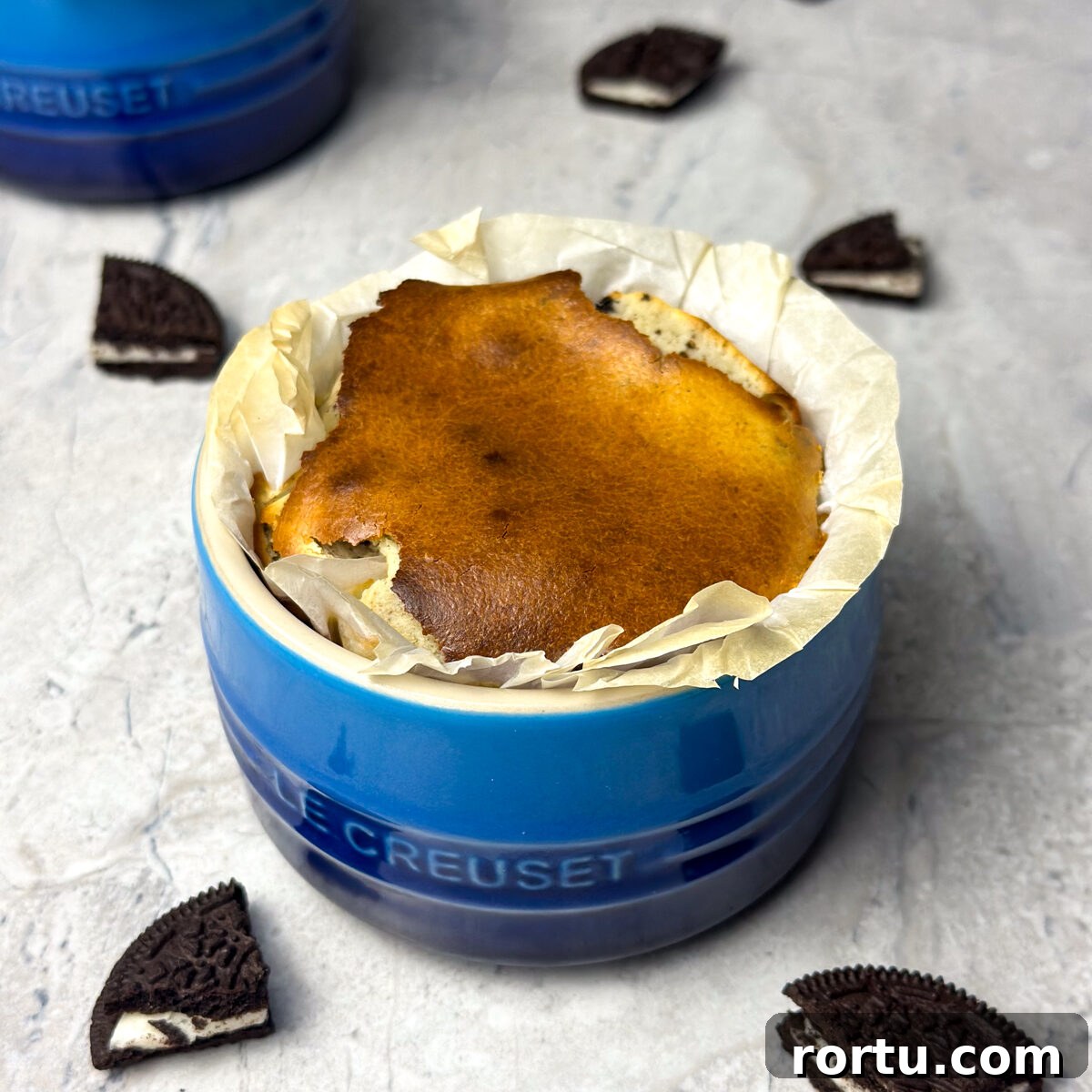 oreo basque cheesecake