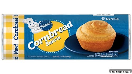 Pillsbury Cornbread Swirls packaging