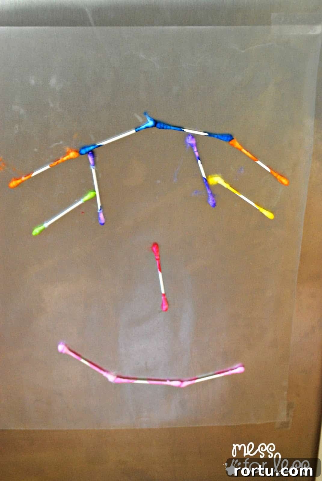 q-tip art for kids