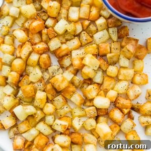 Cooked hash browns