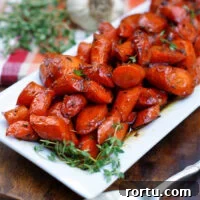 Garlic-Honey Glazed Carrots Recipe for Sweet Savory Side Dish 8 Honey Glazed Garlic Butter Carrots