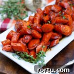 Garlic-Honey Glazed Carrots Recipe for Sweet Savory Side Dish 9 Honey Glazed Garlic Butter Carrots