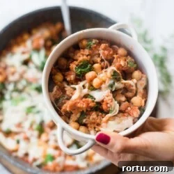 Sausage, White Bean & Kale Skillet Dinner Recipe 8 img 1594 7