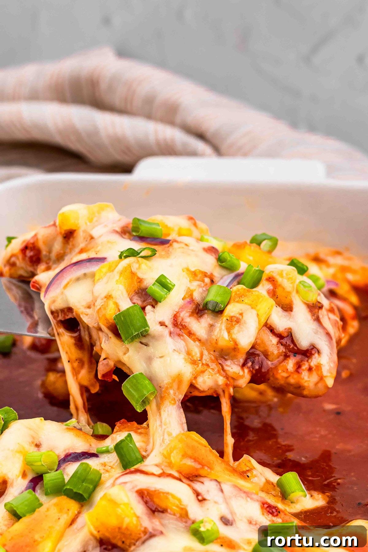 27 Cozy High-Protein Fall Dinners for Busy Weeknights 19 1. Pineapple BBQ Chicken with Bacon