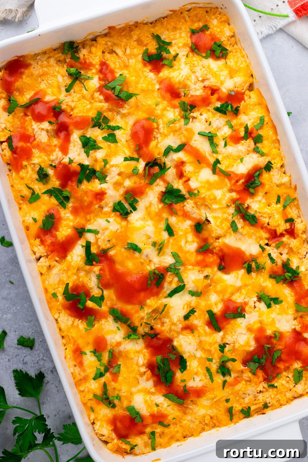 27 Cozy High-Protein Fall Dinners for Busy Weeknights 24 Buffalo Chicken Cauliflower Casserole