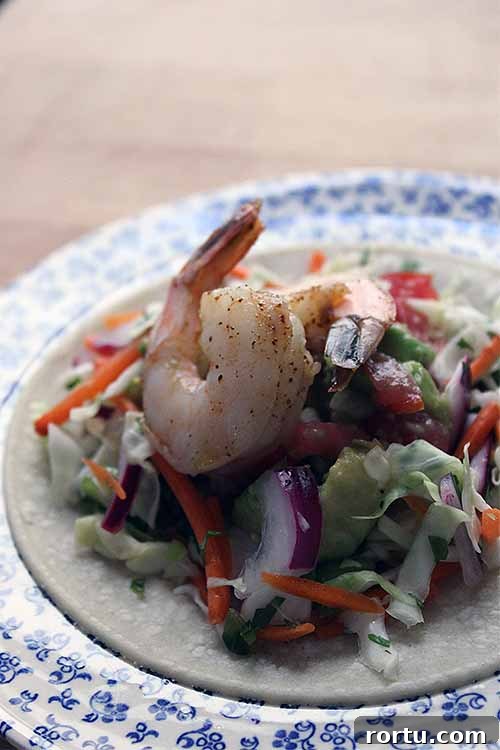 Serve seafood for your next Taco Tuesday with our special shrimp recipe.