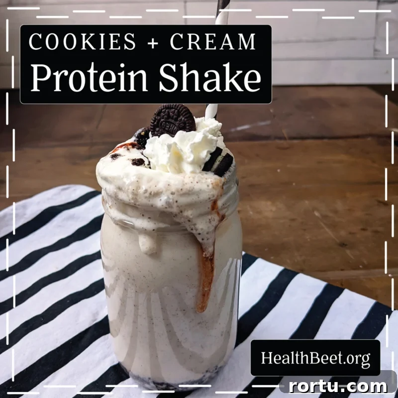 Oreo Protein Shake