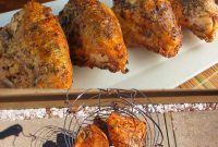 Copycat Boston Market Tuscan Herb Chicken Grilled on Char-Broil Big Easy
