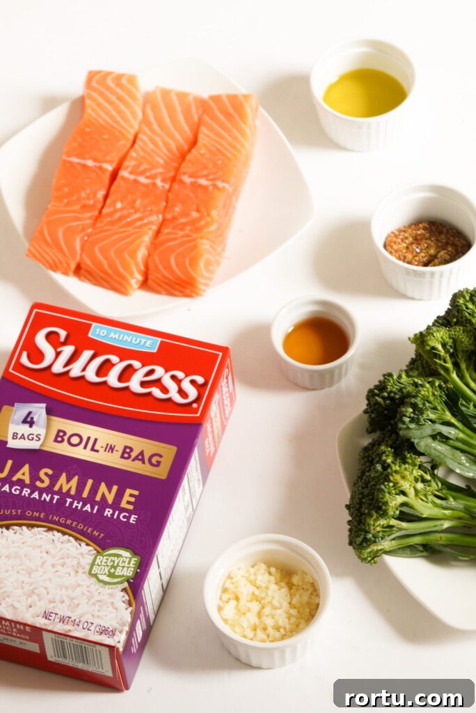 Maple Mustard Baked Salmon Recipe for Tender Glazed Fillets 5 maple mustard baked salmon ingredients