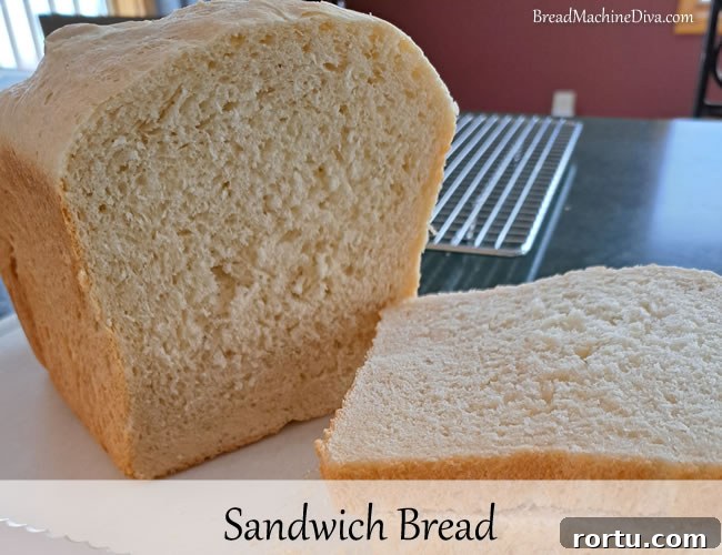 Sandwich Bread Recipe for the Zojirushi Home Made Setting