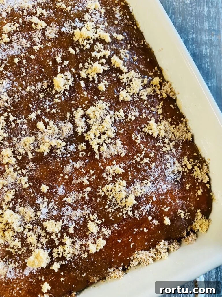 Churro Cake with Caramel