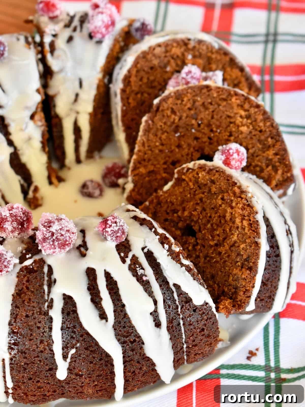 Maple-Glazed Gingerbread Bundt Cake Recipe for Holiday Baking 9 Gingerbread Bundt Cake.
