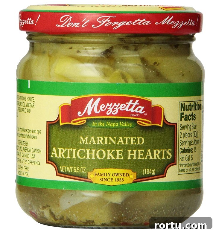 Marinated artichoke hearts